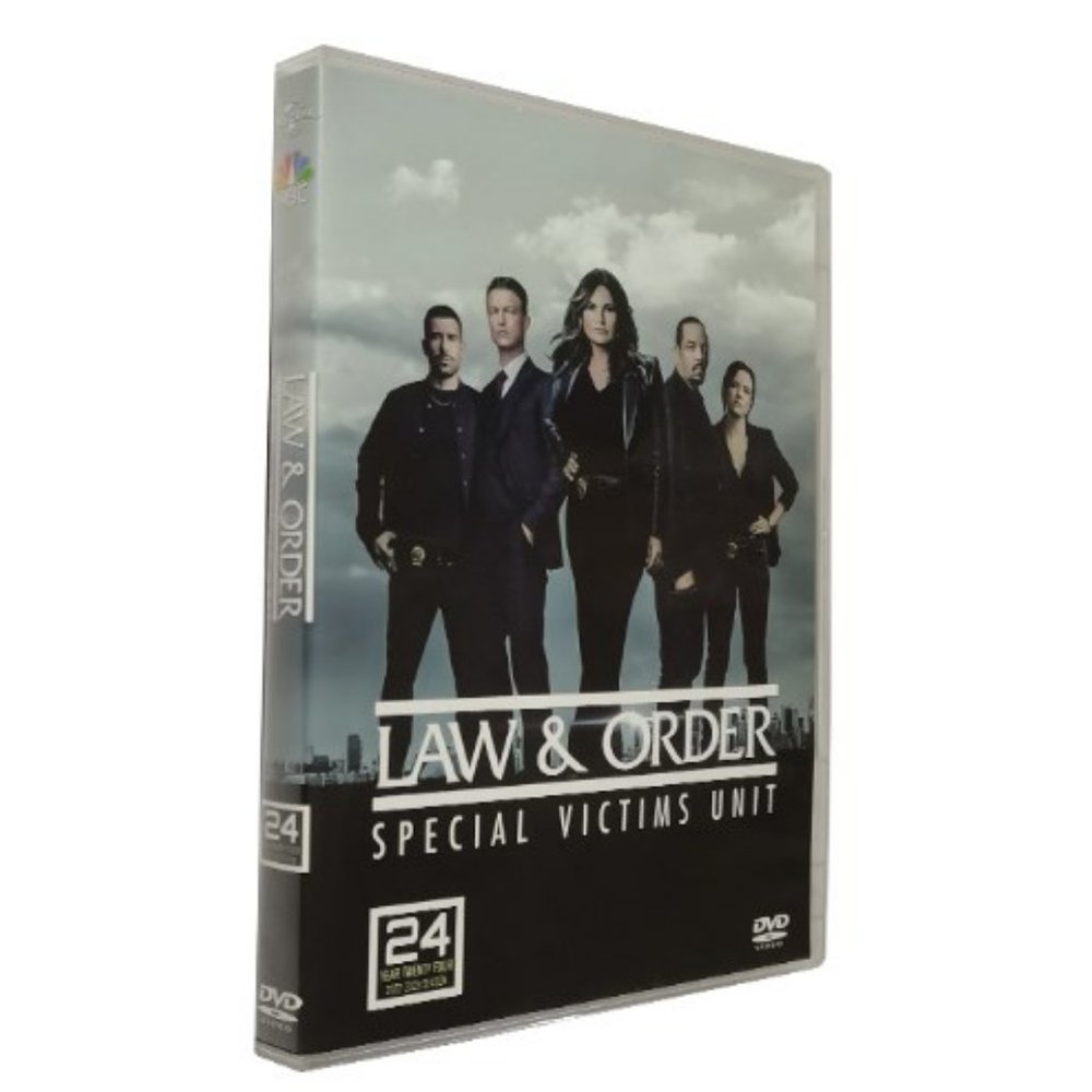 LAW & ORDER SPECIAL VICTIMS UNIT SVU  COMPLETE SEASON 24 New Sealed DVD
